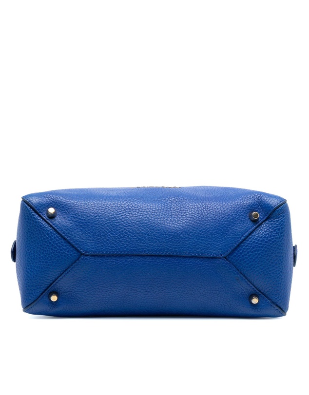 Pre-Loved by Azura Reborn - Pre-Loved Small Grained Calfskin Greenwood Satchel