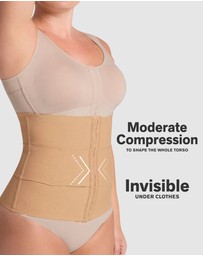 Leonisa - 3-Band Faja Waist Cincher With Back Support