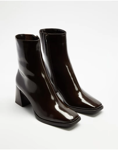 Dazie - Leonie Block Heel Ankle Boots