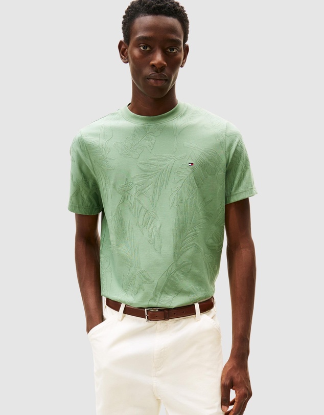 Tommy Hilfiger - Floral Jacquard Tee