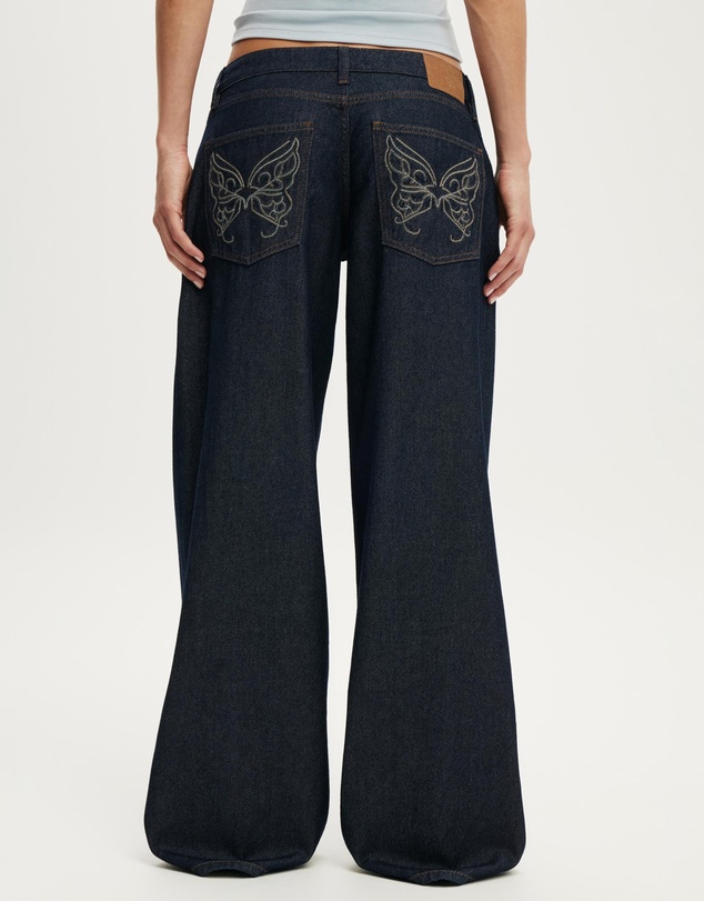 Cotton On - Low Rise Wide Jeans