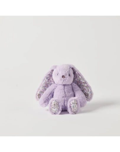 Jiggle and Giggle - Floral Lilac Bunny Rattle