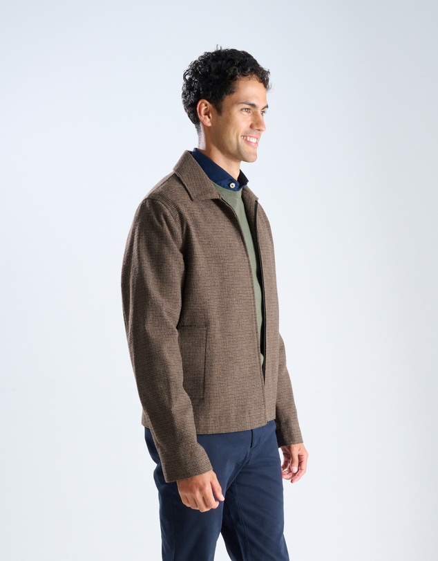 3 Wise Men - 3 Wise Men Rockwell Jacket Brown