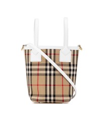 Pre-Loved by Azura Reborn - Pre-Loved burberry Woven Fabric Tote Bag with Handles and Shoulder Strap