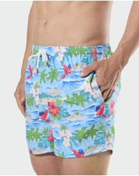 Mitch Dowd - Mitchdowd Retro Surf Mens Swim Short