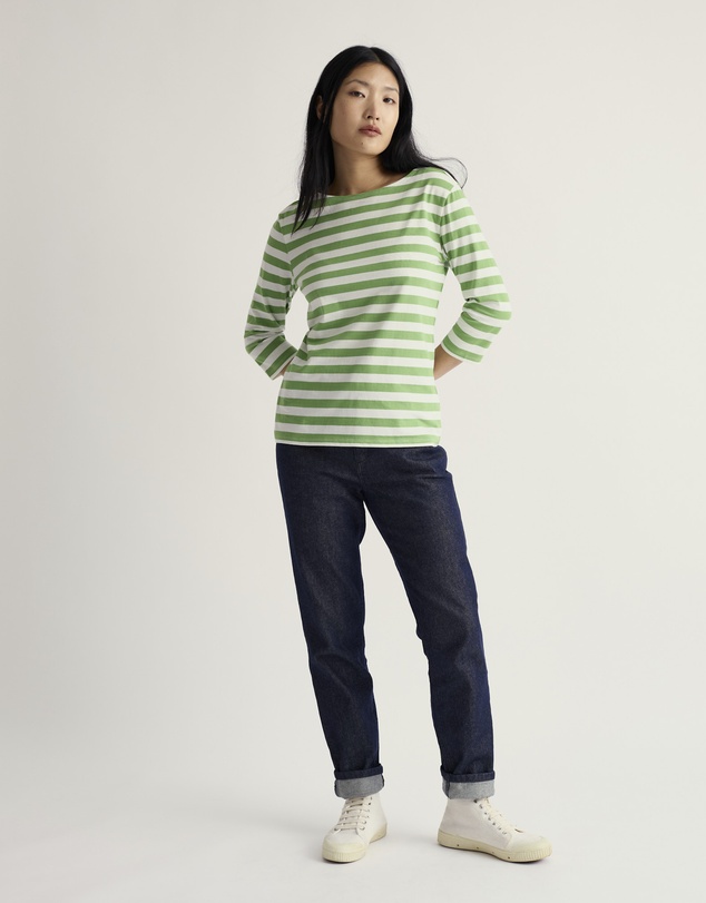 Seasalt - Seasalt Cornwall Green Sailor Top