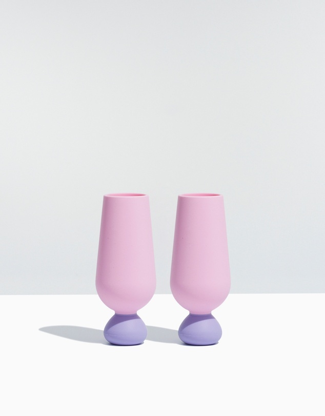 STYLD. - Bubble Champagne Flute Set (2 pcs)