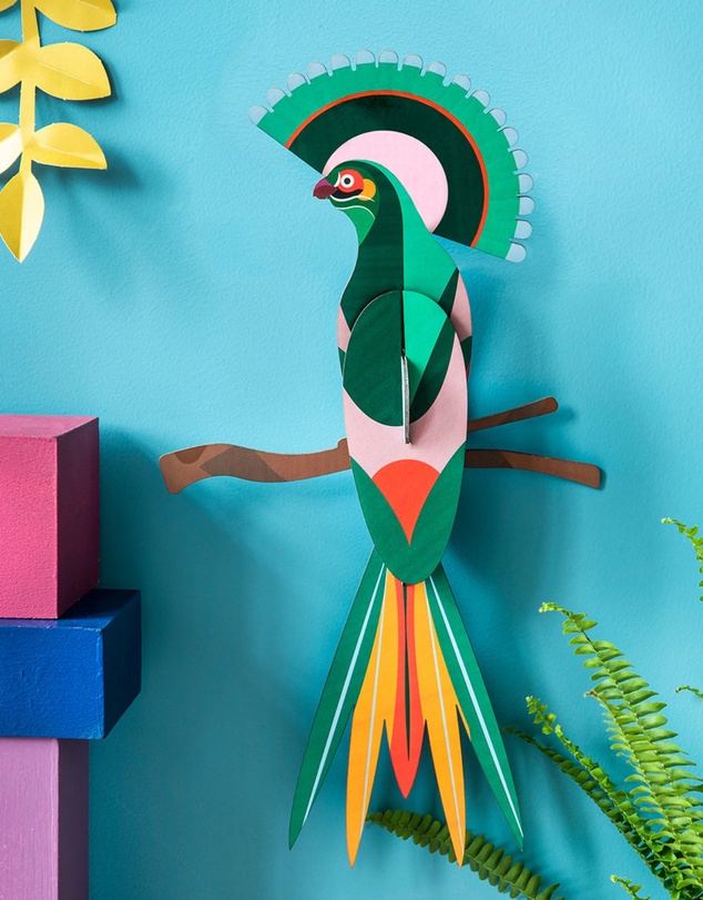 Studio Roof  - Wall Art Paradise Birds (B5) Gili