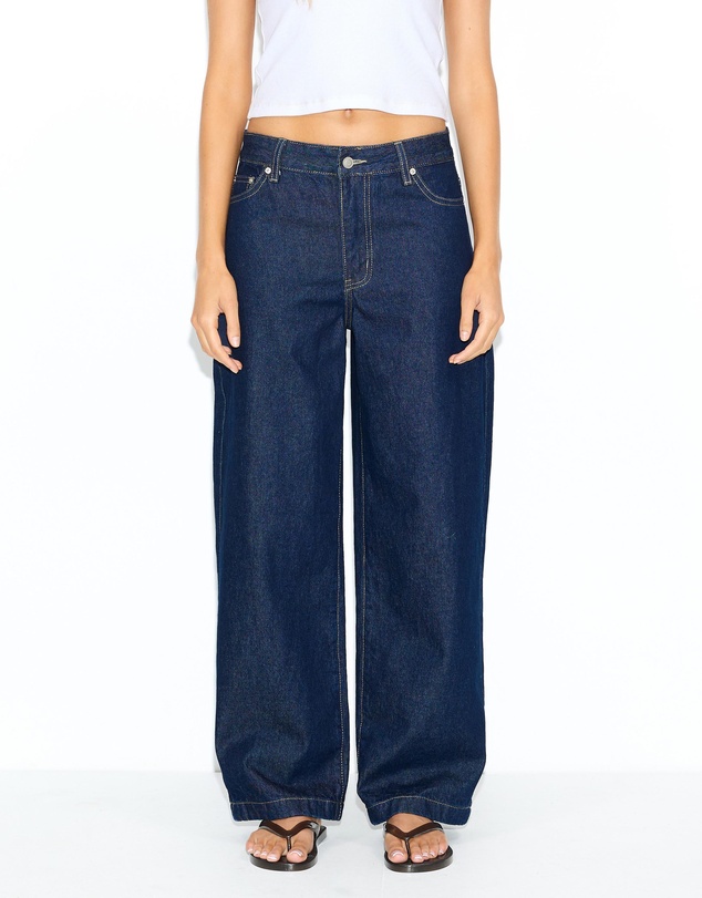 Dazie - Rio Mid Rise Straight Jeans