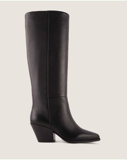 BLACK LEATHER