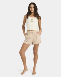 Billabong - Womens Maya Elastic Waist Shorts