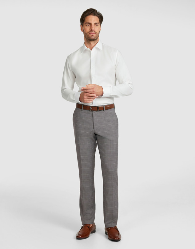Tarocash - Sovran Check Wool Pant
