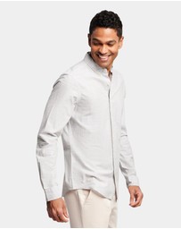Brooksfield - TEXTURED LONG SLEEVE CASUAL SHIRT