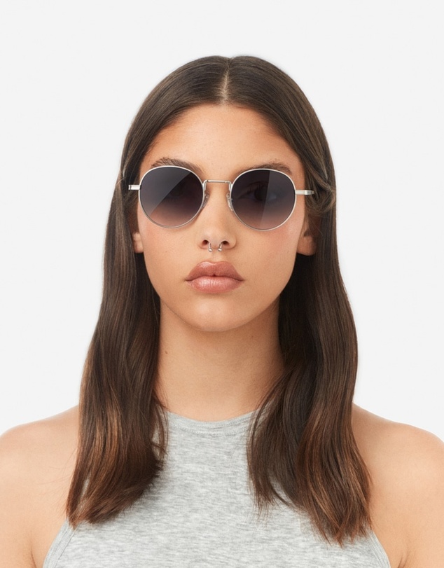 Hawkers Co - HAWKERS - Silver Blue MOMA Sunglasses for Men and Women UV400
