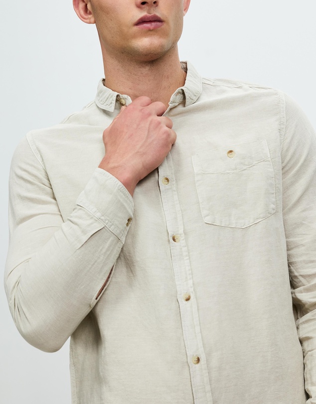 Rolla's - Men At Work LS Hemp Shirt