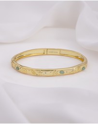 Wanderlust + Co - Keepsakes Aventurine Bangle
