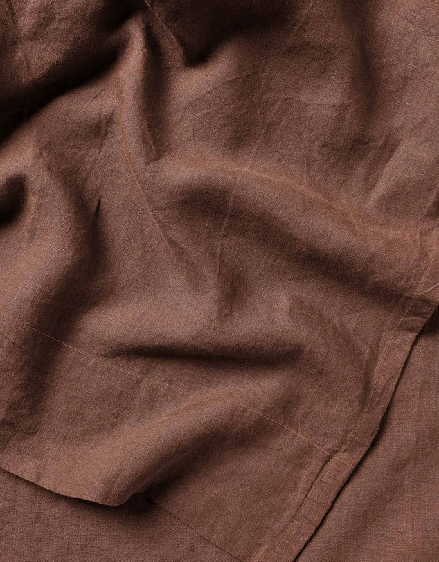 Aura Home - Emile Linen Fitted Sheet