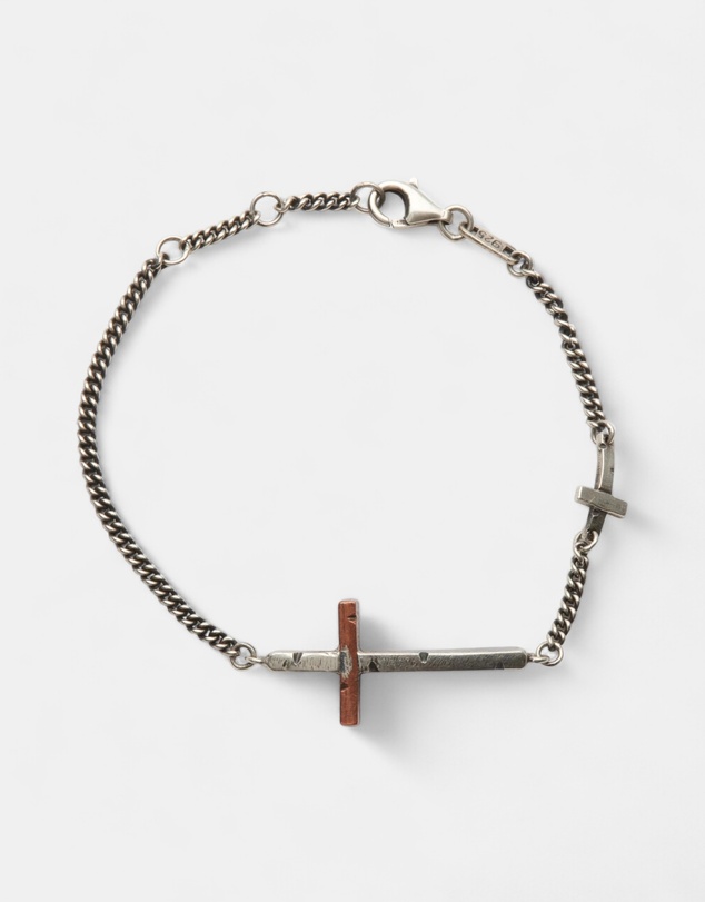 Buck Palmer - Double Copper Cross Bracelet