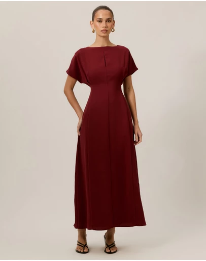 Tussah - Alex Boat Neck Midi Dress