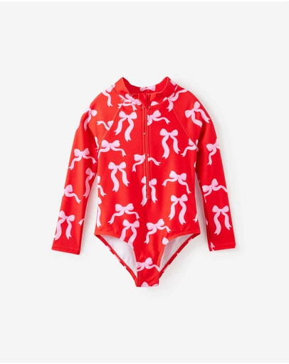 Cotton On Kids - Long Sleeve One Piece Swimsuit