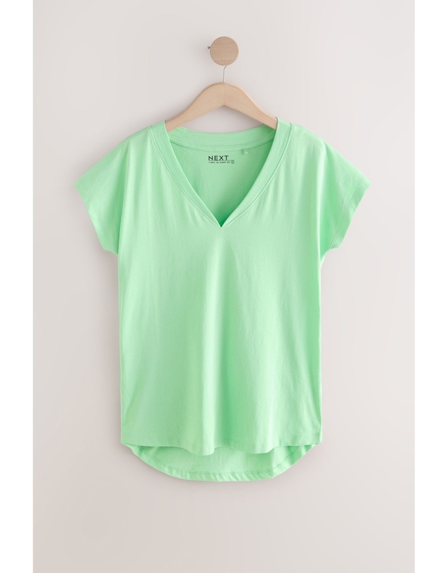 NEXT - V-Neck Cap Sleeve T-Shirt