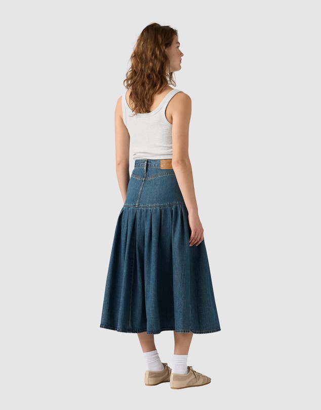 Levi's - Yoked Pleated Skirt
