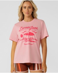 Lorna Jane - Beach Club Washed Relaxed T-Shirt