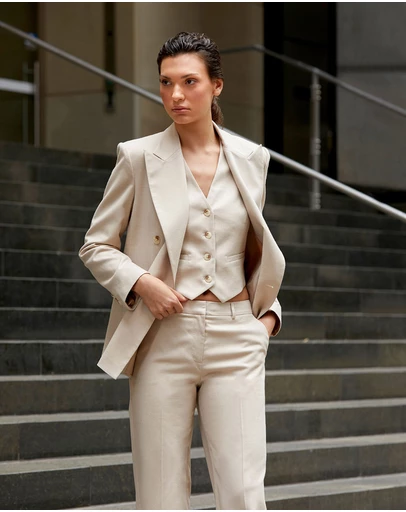 Forcast - Mariel Double Breasted Blazer