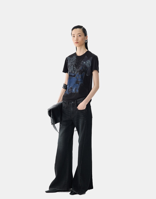 JNBY - JNBY COTTON FLARED JEANS