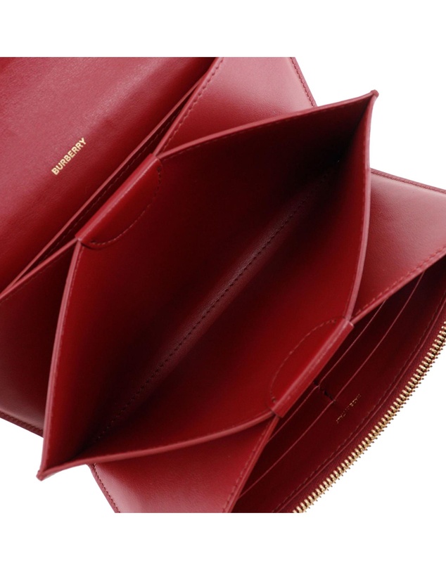 Pre-Loved by Azura Reborn - Pre-Loved Leather TB Wallet On Strap