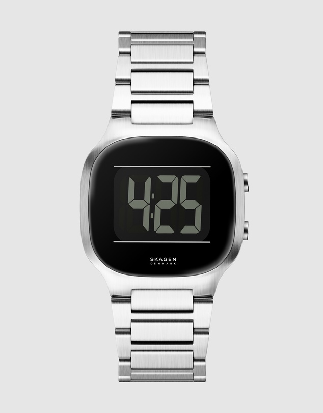 Skagen - Mellem Digital Silver Tone Digital Watch