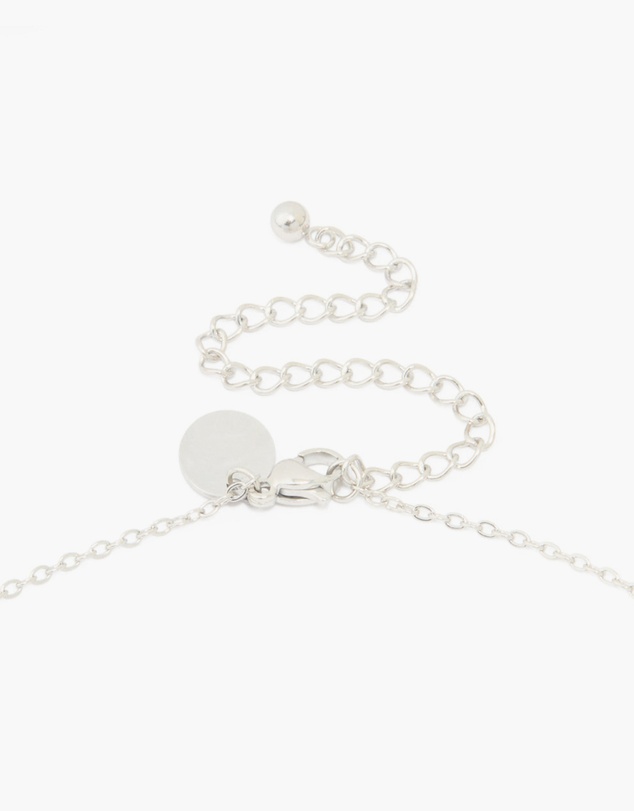 Lovisa - Waterproof Stainless Steel Large Bubble Letter S Necklace