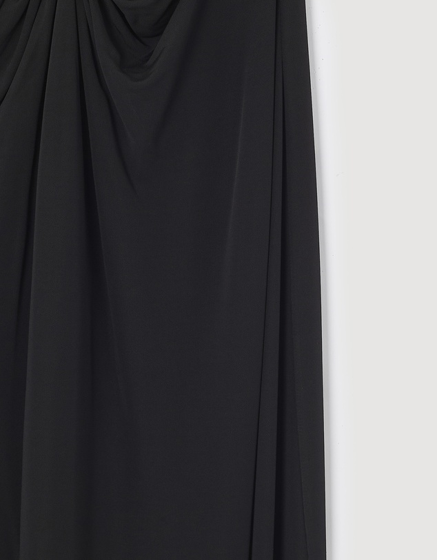 Revibe - Repaired Christopher Esber Arced Palm Strapless Dress - AU 12