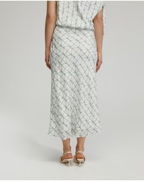 Oxford - Lucinda Printed Slip Skirt