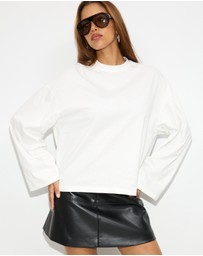 Dazie - Nostalgia Oversized Long Sleeve Tee