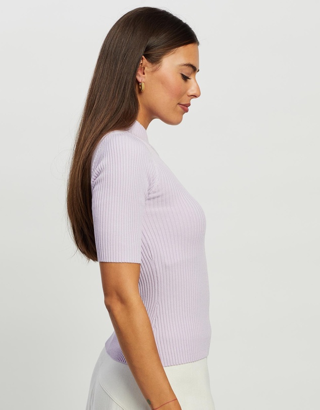 White By FTL - Gena Rib Top