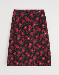 Seasalt - Seasalt Cornwall Navy Forest View Skirt