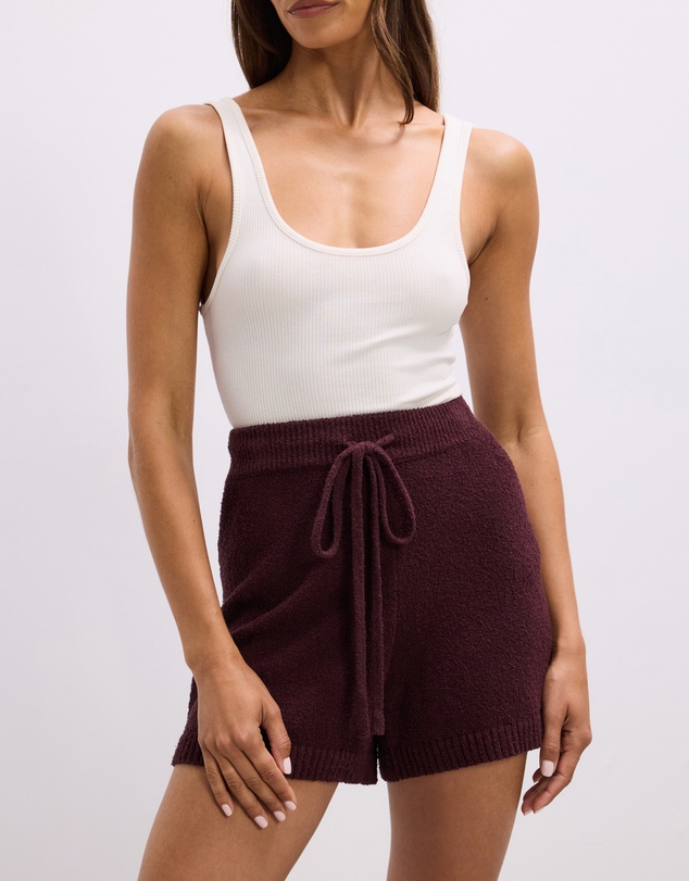 The Fated - Jaide Relaxed Knit Shorts
