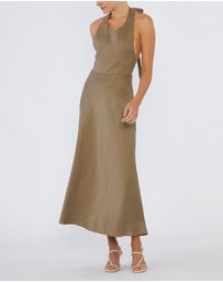 Amelius - Zaina Linen Maxi Dress