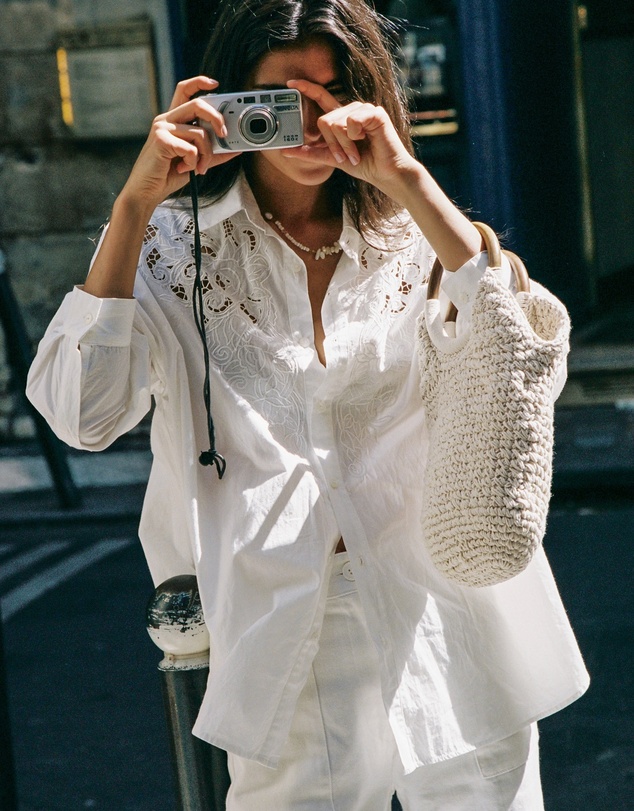 Auguste The Label - Holden Embroidered Shirt