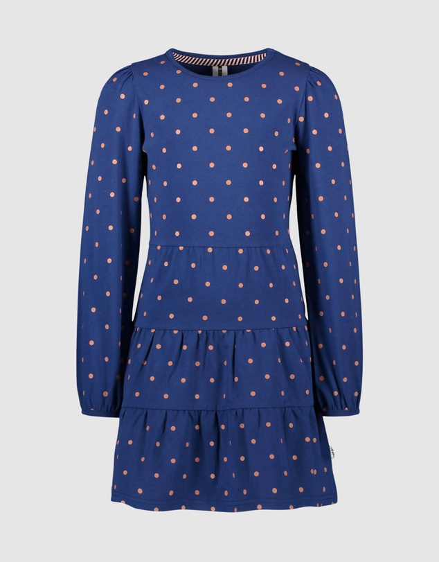 B.Nosy - Long Sleeve Polka Dot Dress - Kids-Teens