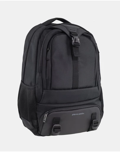 Pierre Cardin - Pierre Cardin Men's Nylon Computer/Business Backpack