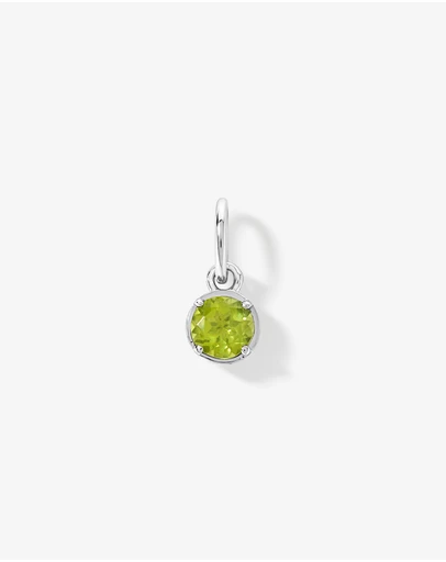 Michael Hill - Round Peridot Pendant in Sterling Silver