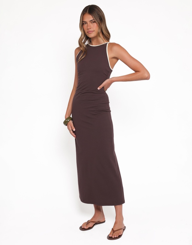Petal & Pup - Fiona Maxi Dress - Espresso