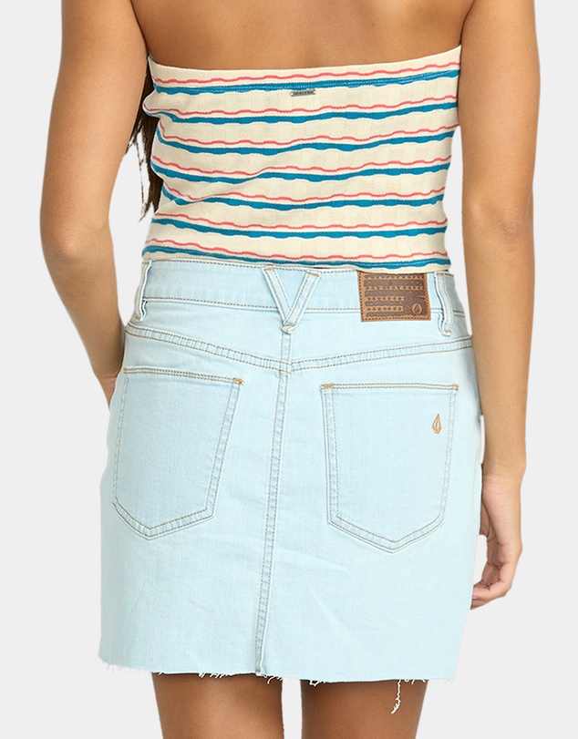 Volcom - Womens Dropping In Denim Skirt