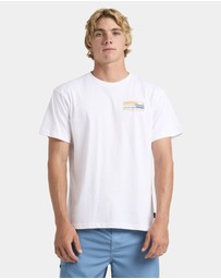 Quiksilver - Mens Stacked Horizon T-Shirt