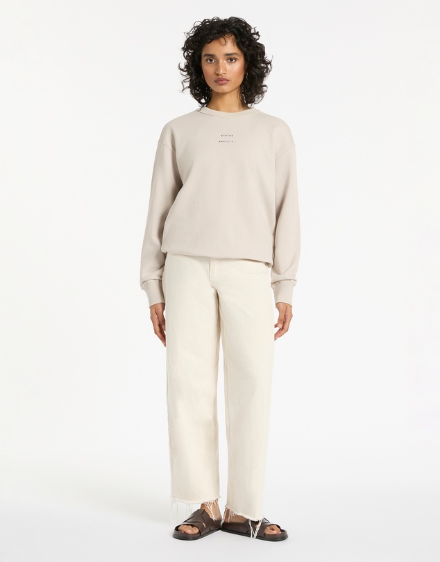 Status Anxiety - Could Be Nice Jumper With Logo