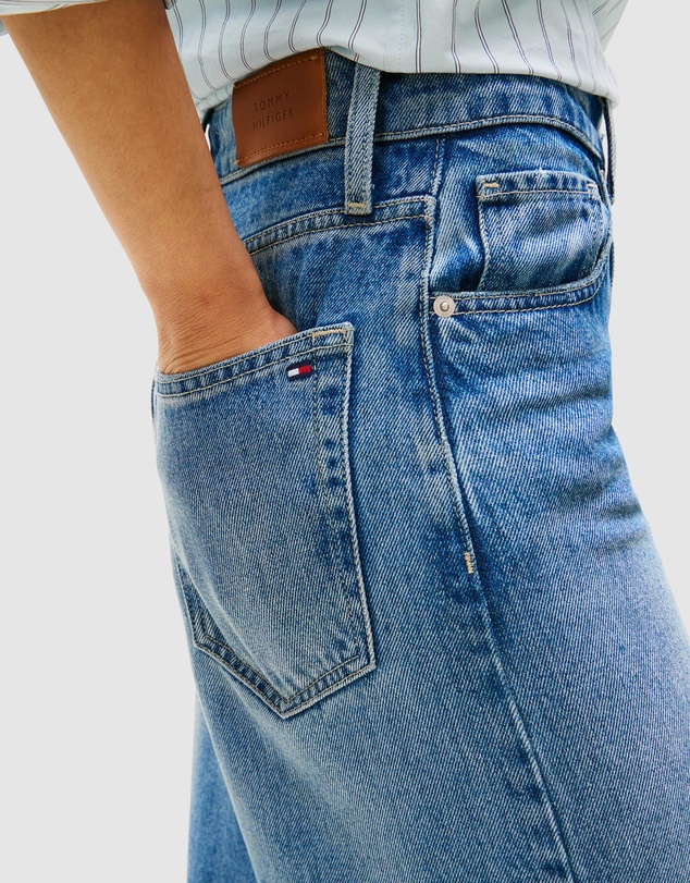 Tommy Hilfiger - High Rise Wide Leg Jeans