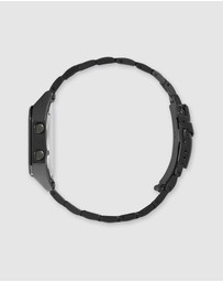 Maxum - Raglan Tide Watch- Black Stainless Steel Strap