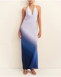 Shona Joy - Lottie Silk Low Cowl Maxi Dress